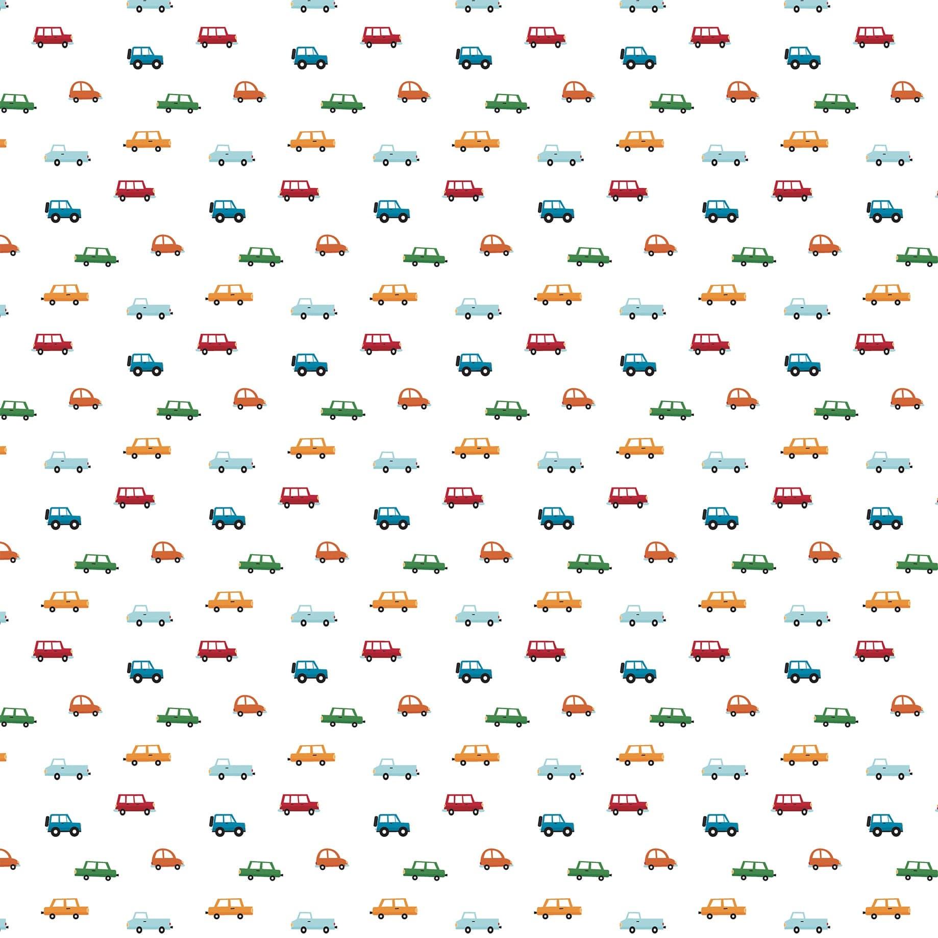 Play All Day Boy Collection Traffic 12 x 12 Double-Sided Scrapbook Paper by Echo Park Paper - Scrapbook Supply Companies