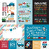 Play All Day Boy Collection 4X6 Journaling Cards 12 x 12 Double-Sided Scrapbook Paper by Echo Park Paper - Scrapbook Supply Companies