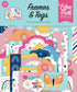 Play All Day Girl Collection 5 x 5 Scrapbook Tags & Frames Die Cuts by Echo Park Paper - Scrapbook Supply Companies