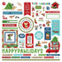 Santa Paws Dog Collection 12 x 12 Cardstock Scrapbook Sticker Sheet by Photo Play Paper