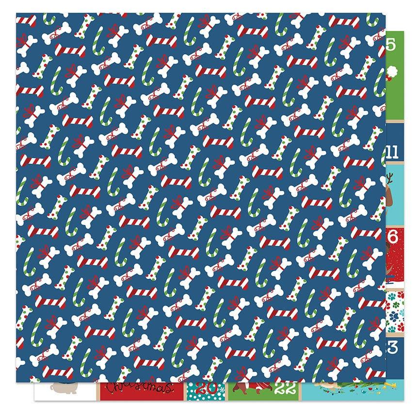 Santa Paws Dog Collection For The Dog 12 x 12 Double-Sided Scrapbook Paper by Photo Play Paper - Scrapbook Supply Companies