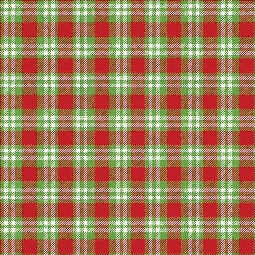 Santa Paws Collection Happy Pawlidays 12 x 12 Double-Sided Scrapbook Paper by Photo Play Paper - Scrapbook Supply Companies