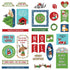 Santa Paws Collection 5 x 5 Die Cut Scrapbook Embellishments by Photo Play Paper - Scrapbook Supply Companies