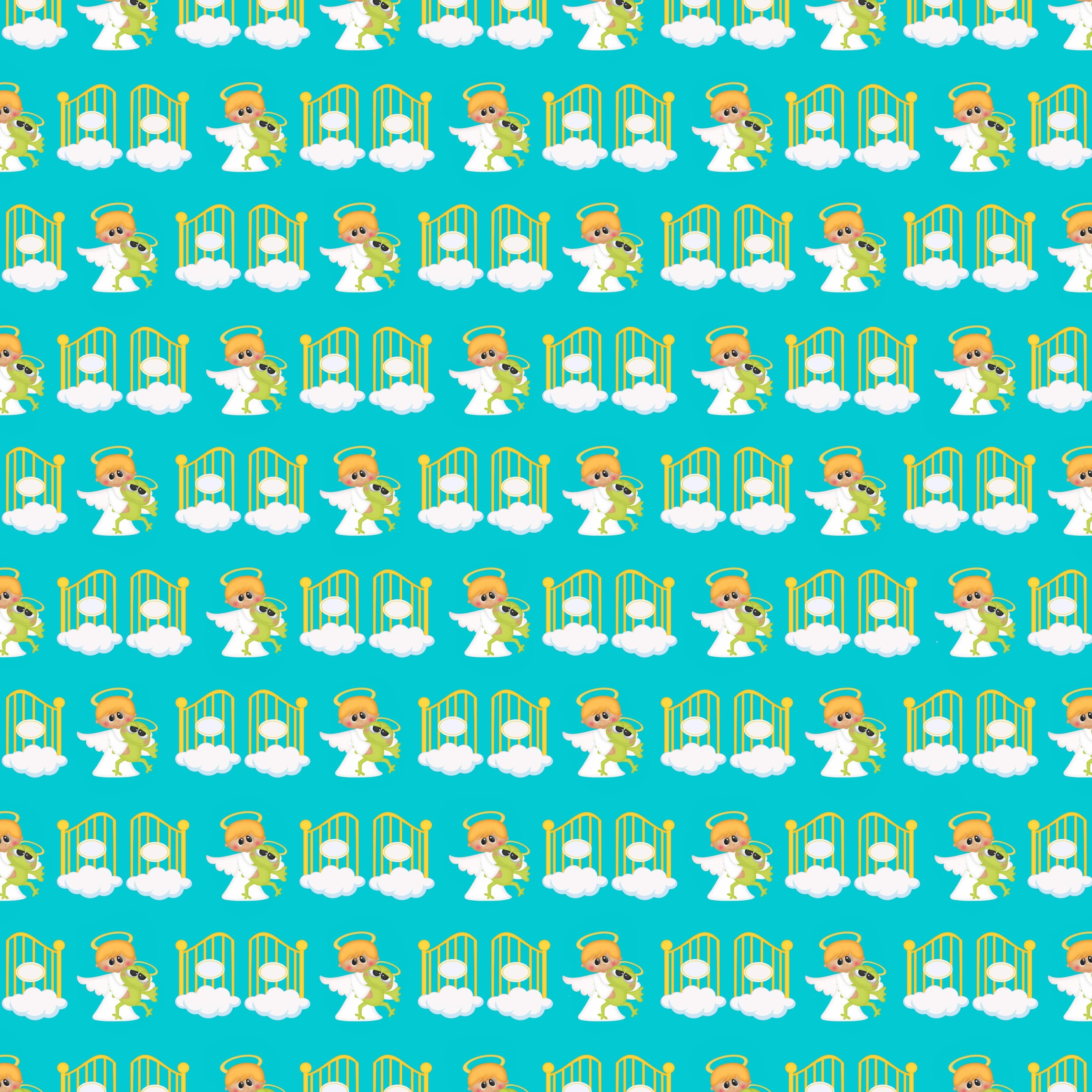 NSDesign's All Pets Go To Heaven Collection Dogs & Frogs 12 x 12 Double-Sided Scrapbook Paper by SSC Designs - Scrapbook Supply Companies