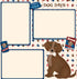 Man's Best Friend Collection In The Dog House (2) - 12 x 12 Premade, Printed Scrapbook Pages by SSC Designs - Scrapbook Supply Companies