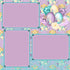 Elegant Easter (2) - 12 x 12 Premade, Printed Scrapbook Pages by SSC Designs - Scrapbook Supply Companies