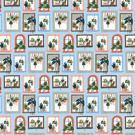 Plant Lady Collection Window Blooms 12 x 12 Double-Sided Scrapbook Paper by Echo Park Paper - Scrapbook Supply Companies
