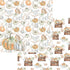 Pumpkin Patch Collection Pumpkin Harvest 12 x 12 Double-Sided Scrapbook Paper by SSC Designs