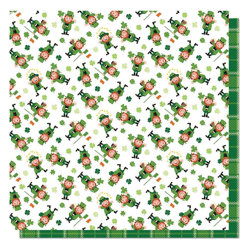 Pot of Gold Collection 7-Piece Collection Pack by Photo Play Paper - 6 Sheets 12x12 Double-Sided Scrapbook Paper Plus Bonus Sticker - Scrapbook Supply Companies