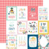 Pool Party Collection 3x4 Journaling Cards 12 x 12 Double-Sided Scrapbook Paper by Echo Park Paper