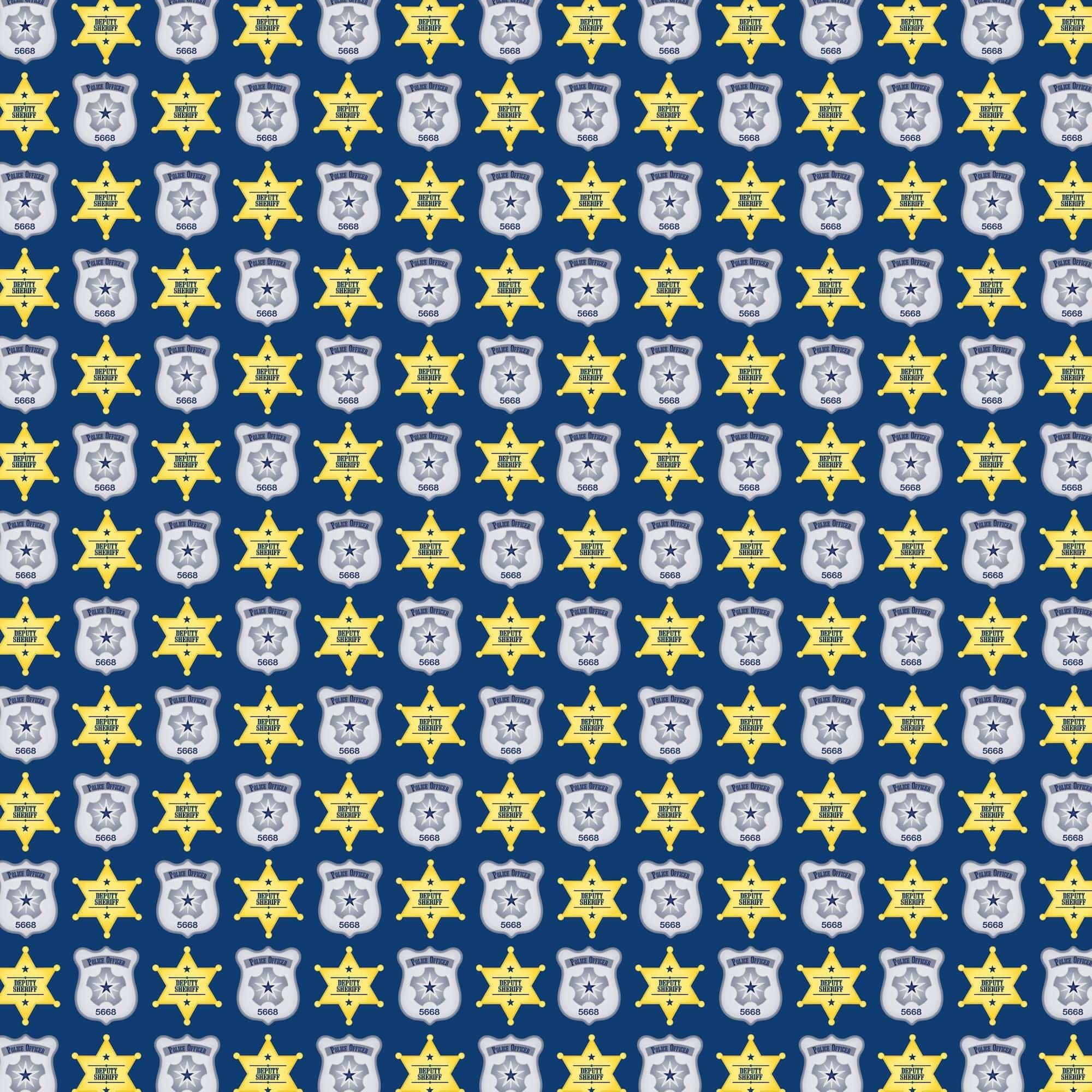 Occupation Collection Police Officer 12 x 12 Double-Sided Scrapbook Paper by SSC Designs - Scrapbook Supply Companies