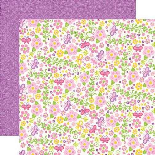 Perfect Princess Collection 12 x 12 Double-Sided Scrapbook Paper Kit & Sticker Sheet by Echo Park Paper - 13 Pieces - Scrapbook Supply Companies