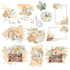 Pumpkin Patch Collection Laser Cut Ephemera Embellishments by SSC Designs