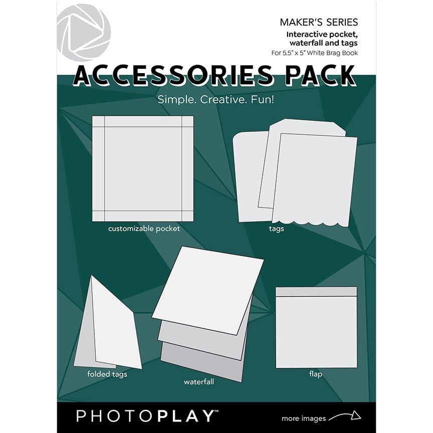 Maker's Series Collection Brag Book Accessories Pack by Photo Play Paper - Scrapbook Supply Companies