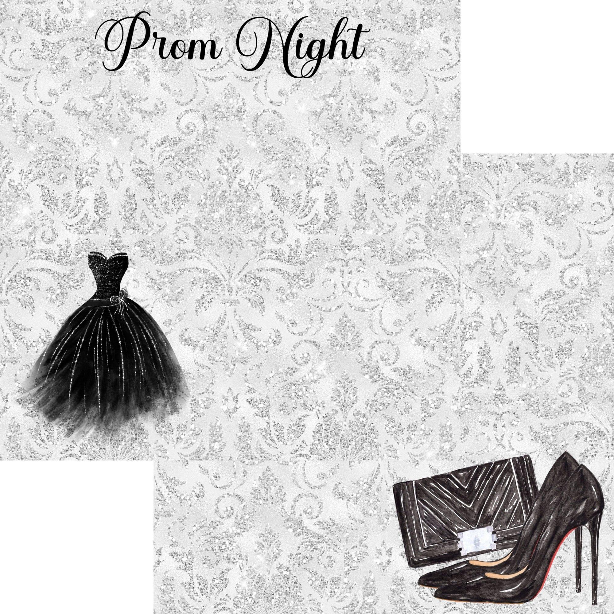 Prom Night Collection Formal Affair 12 x 12 Double-Sided Scrapbook Paper by SSC Designs