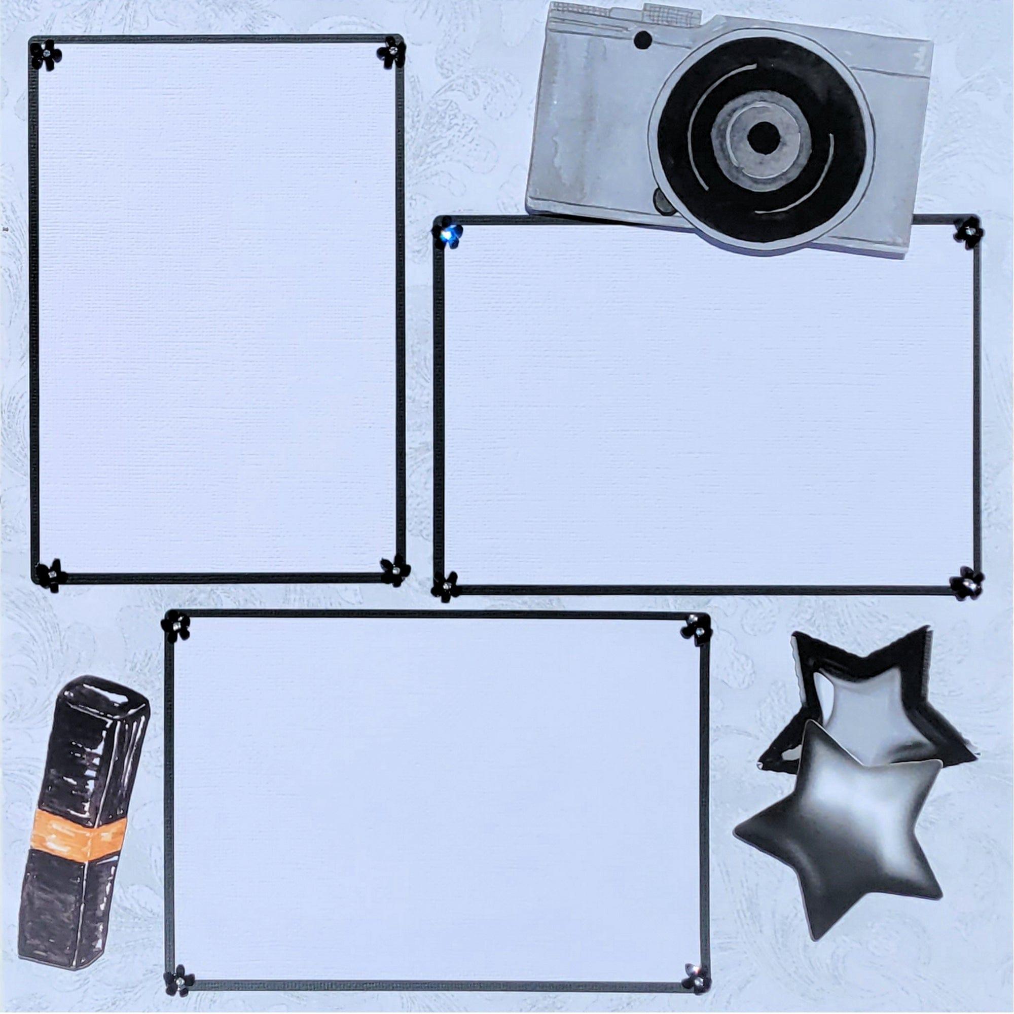 Prom Collection Prom Night (2) - 12 x 12 Pages, Fully-Assembled & Hand-Embellished 3D Scrapbook Premade by SSC Designs