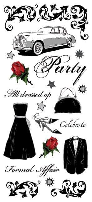 Formal Event Sticker Trends International | Formal Affair Glitter Sticker