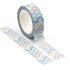 TW Collection Easter Swirls Gold Foiled Scrapbook Washi Tape by SSC Designs - 15mm x 30 Feet