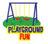 Playground Fun 3.5 x 5.5 Laser Cut Scrapbook Embellishment by SSC Laser Designs