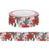 TW Collection Christmas Poinsettia Washi Tape by SSC Designs - 15mm x 30 Feet - Scrapbook Supply Companies