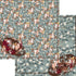 Frou Frou's It's A Rose Day Collection I'll Have White 12 x 12 Double-Sided Scrapbook Paper by SSC Designs