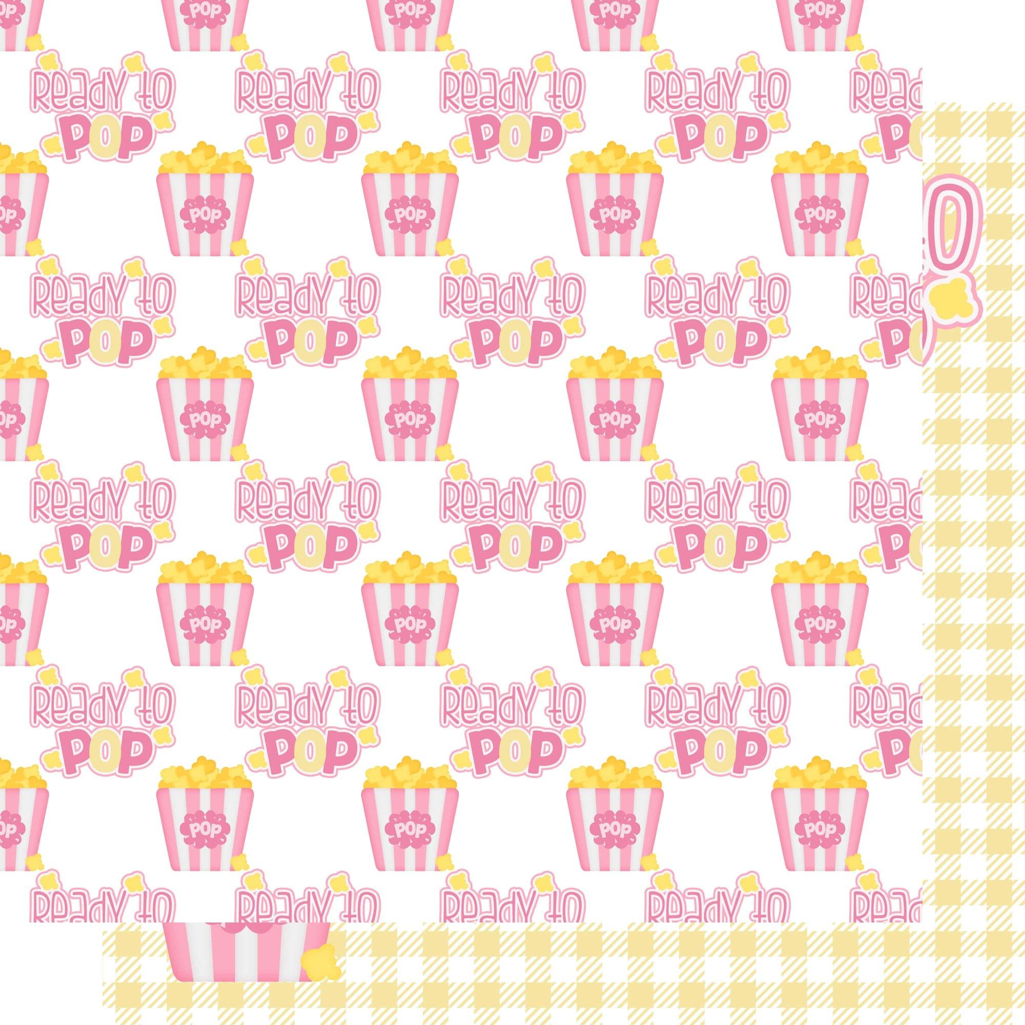 Ready To Pop Collection Ready To Pop Girl 12 x 12 Double-Sided Scrapbook Paper by SSC Designs - Scrapbook Supply Companies