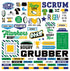 MVP Rugby Collection 12 x 12 Paper & Sticker Collection Pack by Photo Play Paper - Scrapbook Supply Companies