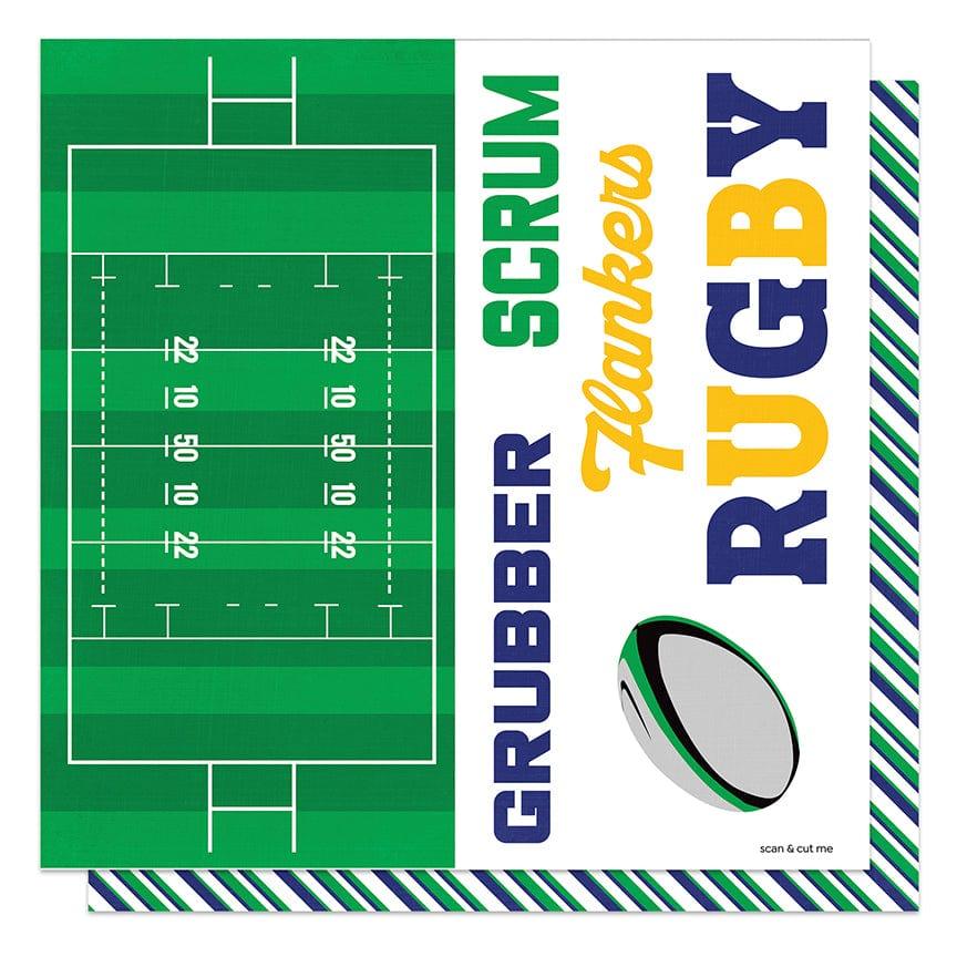 MVP Rugby Collection 12 x 12 Paper & Sticker Collection Pack by Photo Play Paper - Scrapbook Supply Companies