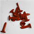 Red Medium Glitter Brads by SSC Designs - 12 Brads - Scrapbook Supply Companies