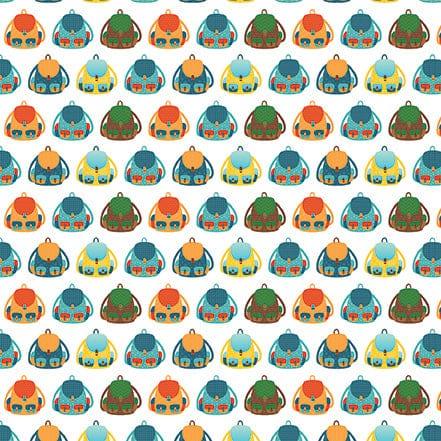 Summer Adventure Collection Hike 12 x 12 Double-Sided Scrapbook Paper by Echo Park Paper - Scrapbook Supply Companies