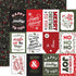 Christmas Salutations Collection 3x4 Journaling Cards 12 x 12 Double-Sided Scrapbook Paper by Echo Park Paper