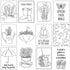 Showers and Flowers Collection Color Me 12 x 12 Double-Sided Scrapbook Paper by Photo Play Paper - Scrapbook Supply Companies