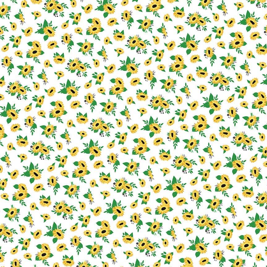 Sweet As Honey Collection Sunflowers 12 x 12 Double-Sided Scrapbook Paper by Photo Play Paper - Scrapbook Supply Companies