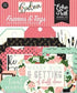 Salon Collection 5 x 5 Frames & Tags Die Cut Scrapbook Embellishments by Echo Park Paper - Scrapbook Supply Companies