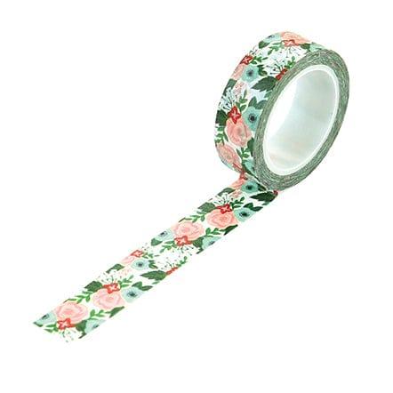Salon Collection Glamorous Floral Washi Tape by Echo Park Paper - 30 Feet - Scrapbook Supply Companies