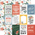 Salutations No. 2 Collection 3x4 Journaling Cards 12 x 12 Double-Sided Scrapbook Paper by Echo Park Paper