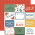 Salutations No. 2 Collection 4 x 3 Journaling Cards 12 x 12 Double-Sided Scrapbook Paper by Echo Park Paper