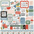 Salutations No. 2 Collection 12 x 12 Scrapbook Sticker Sheet by Echo Park Paper - Scrapbook Supply Companies