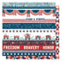 Stars & Stripes Collection Honor 12 x 12 Double-Sided Scrapbook Paper by Photo Play Paper - Scrapbook Supply Companies