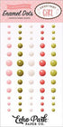 Sweet Baby Girl Collection 3 x 6 Self-Adhesive Enamel Dots Scrapbook Embellishments by Echo Park Paper - Scrapbook Supply Companies