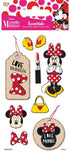 Disney Collection Minnie Mouse Essentials 3 x 5 Scrapbook Embellishment by Sandylion - Scrapbook Supply Companies