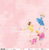 Disney Princess Collection Dancing Princesses 12 x 12 Glittered Scrapbook Paper by Sandylion