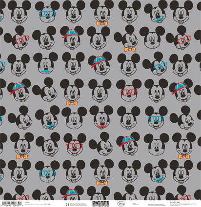 Disney Mickey Mouse Collection Hipster Mickey 12 x 12 Scrapbook Paper by Sandylion