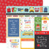 I Love School Collection Multi Journaling Cards 12 x 12 Double-Sided Scrapbook Paper by Echo Park Paper