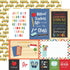 I Love School Collection 4x6 Journaling Cards 12 x 12 Double-Sided Scrapbook Paper by Echo Park Paper
