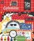 I Love School Collection 5 x 5 Scrapbook Ephemera Die Cuts by Echo Park Paper - Scrapbook Supply Companies