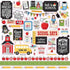 School Rules Collection 12 x 12 Scrapbook Sticker Sheet by Echo Park Paper - Scrapbook Supply Companies