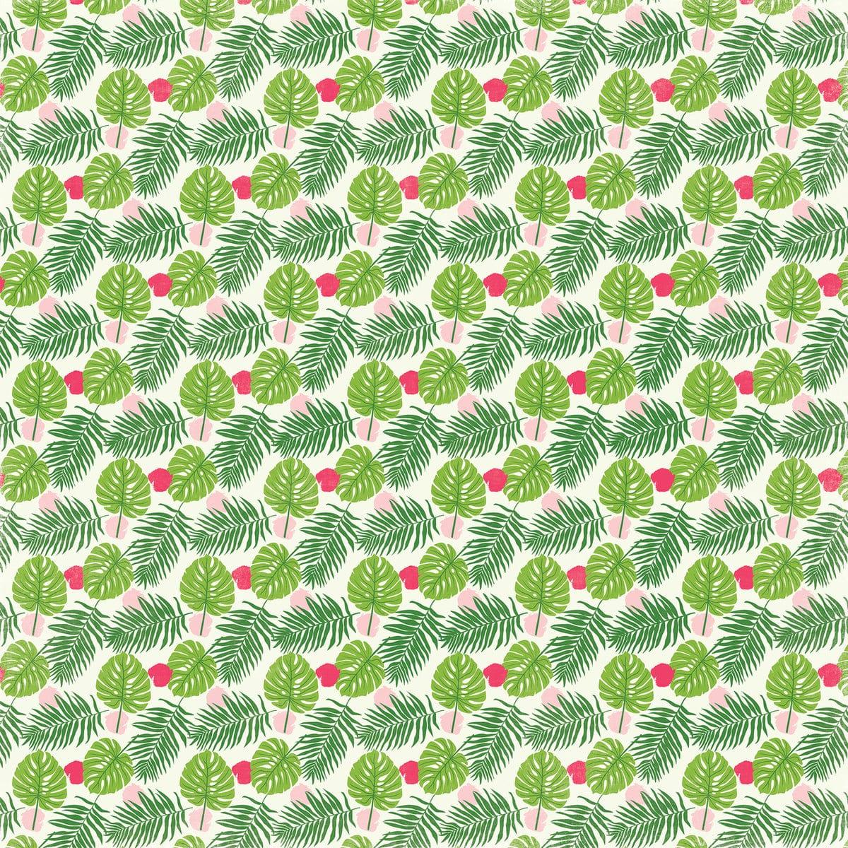 Summer Fun Collection 3 x 4 Journaling Cards 12 x 12 Double Sided Scrapbook Paper by Echo Park Paper - Scrapbook Supply Companies