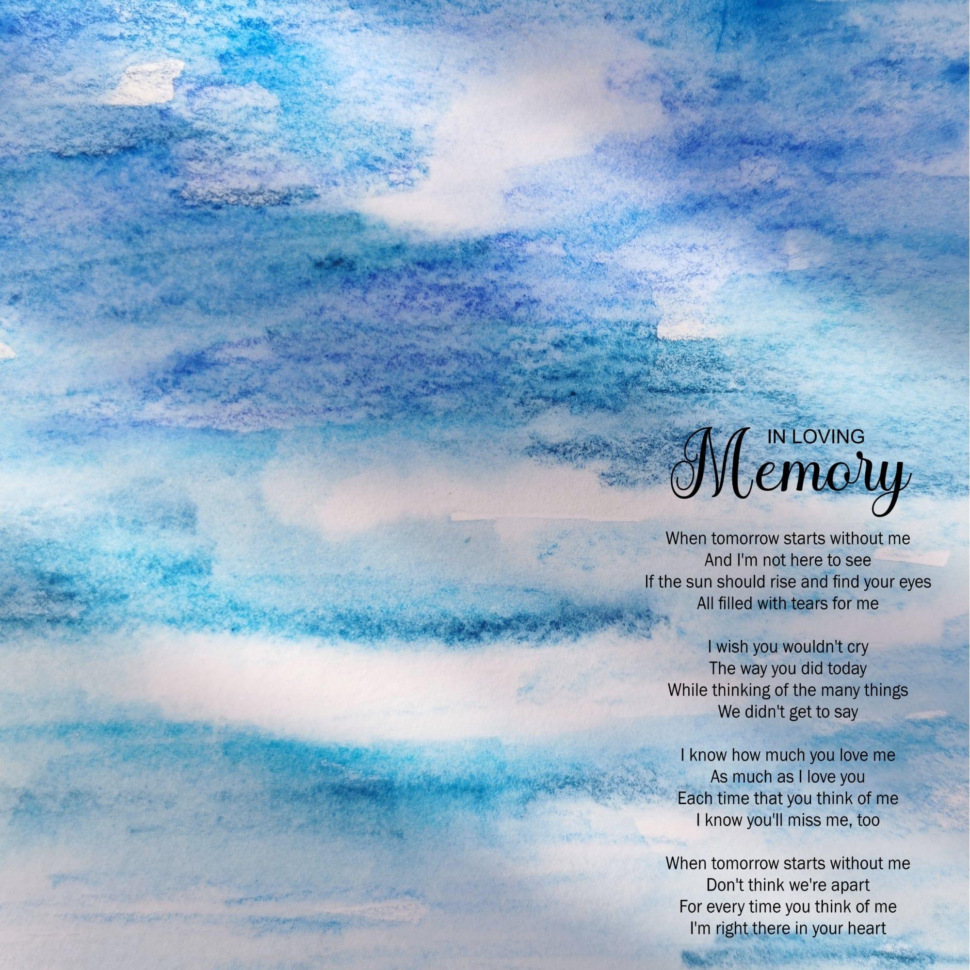 In Loving Memory Collection 12 x 12 Double-Sided Scrapbook Paper by SSC Designs - Scrapbook Supply Companies