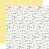Sun Kissed Collection Happy Banners 12 x 12 Double-Sided Scrapbook Paper by Echo Park Paper